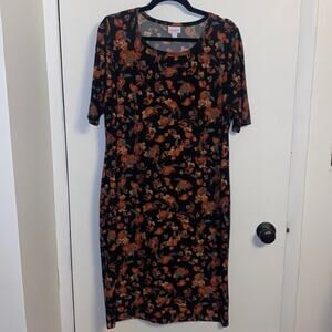LuLaRoe Julia Dress Size 2XL